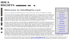 Desktop Screenshot of idearights.com